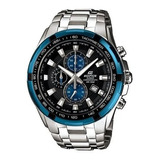 Reloj Casio Hombre Edifice Ef 539d Cronografo Acero Original