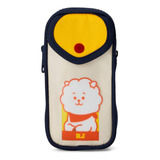 Bt21 Rj Character - Estuche De Maquillaje Retro Con Cremalle