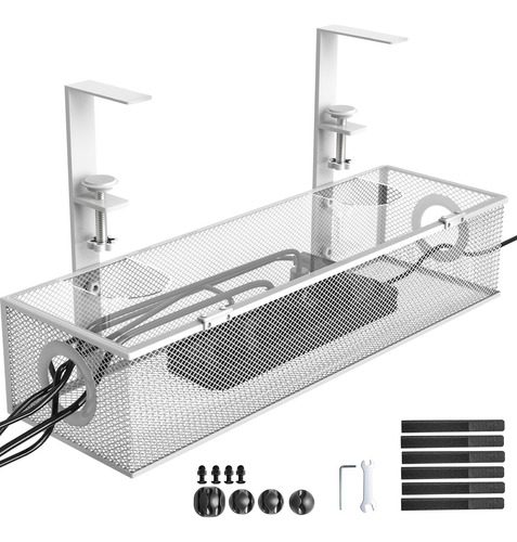 Caja De Organización De Cables Para Debajo Del Escritorio, B