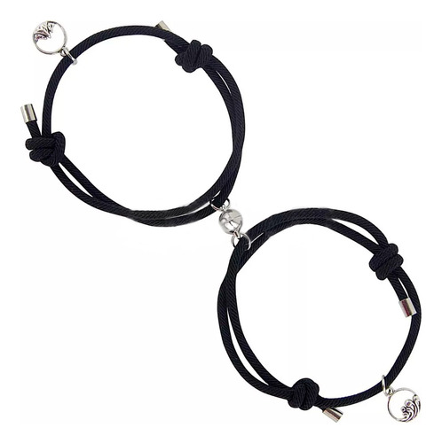 Pulseras Para Parejas Iman 2 En 1 Pulseras Hombre Mujer 