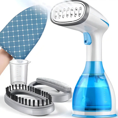 Plancha De Vapor Portátil De Mano Sandamec, 1500w, Eliminador De Arrugas, Calentamiento Rápido, Ideal Para Viajes Y Hogar, Azul | Envío gratis