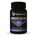Magnesio Quelado + Zinc - 90 Capsulas Extremo Sur