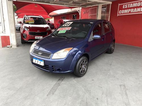FORD FIESTA 1.0 8V FLEX CLASS 2008 AZUL COMPLETO 5P