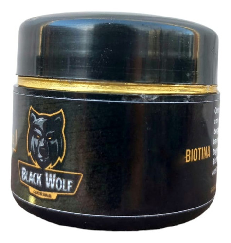 Black Wolf Crecimiento De Barba Y Bigote Aceites Naturales