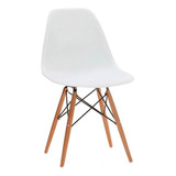 Silla Comedor Eames Living Diseño Moderno Madera Plastico !!