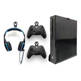 Soporte Base Pared Consola Xbox One Fat + 2 Sop Control + Au