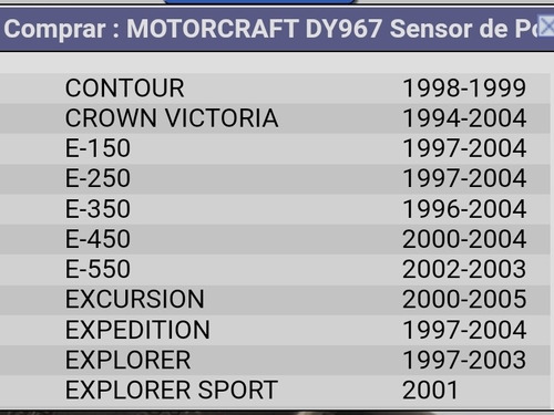 Sensor Tps Ford F150 Fortaleza F350 Original Motorcraft  Foto 7