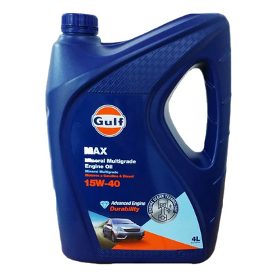 Gulf Max 15w40 4 Litros | MercadoLibre