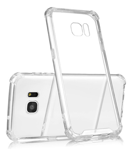 Funda Tpu Antigolpe Transparent Para Samsung Galaxy S7 Edge