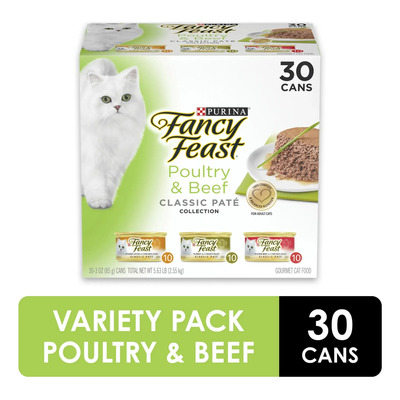 Alimento Fancy Feast Para Gato Poultry & Beef 30pzs | MercadoLibre