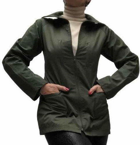 Chaqueta Campera Impermeable Mujer Talle Cero Sans Doute