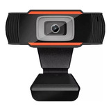 Webcam Camara Web 720p Hd Usb Microfono Plug And Play- Full