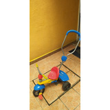 Triciclo Con Baston De Direccion Para Niños De 3 A 5 Años 