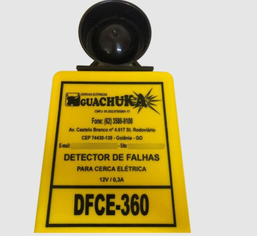 Detector Falhas Eletrificador Cerca Rural Guachuka Dfce-360