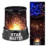 Abajur Projetor Estrelar De Mesa Luminaria Galaxia Star