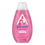 Shampoo Johnson's Baby Gotas De Brillo De Aceite De Argán En Botella De 200ml Por 1 Unidad