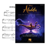 Partitura Piano Facil Aladdin 2019 Digital Oficial 8 Songs Disney