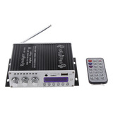 2 Canales Estéreo Amp Amplificador Bajo For Coche Casa Mp3