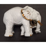 Figura De Porcelana Elefante Monti Piero España