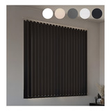 Cortina De Bandas Verticales Blackout De Ancho 160x130 Alto 