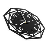 Reloj Colgante De Pared, Acrílico, Espejo De Forma Geométric
