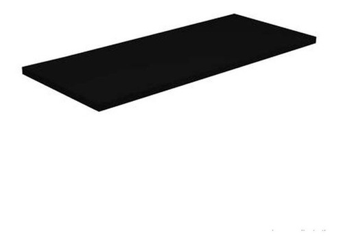 1 Prateleira Sob Medida Mdf Preto 15mm 85x20cm 85x20