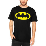 Polera Batman Mod1 100% Algodon 