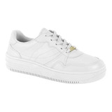 Tênis Vizzano Todo Branco Sola Alta Flatform 1389.101