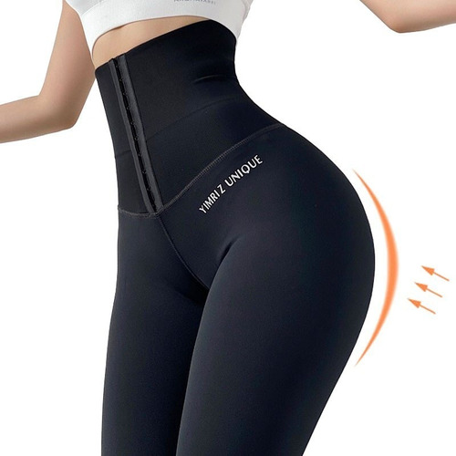 Legging Entrenamiento Fitness Con Faja Modeladora Elasticida