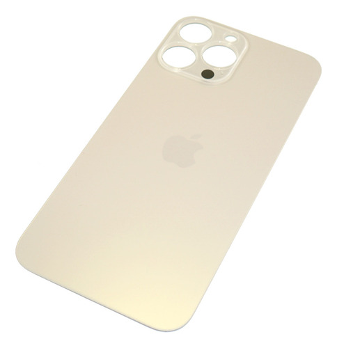 Refaccion Tapa Trasera Cristal Para iPhone 13 Pro Max Dorado