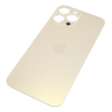 Refaccion Tapa Trasera Cristal Para iPhone 13 Pro Max Dorado