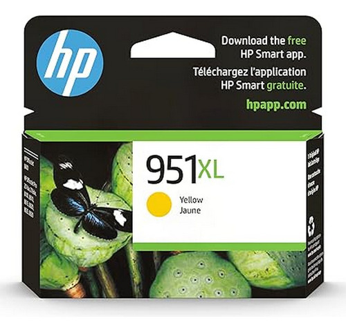 Cartucho De Tinta Impresora Hp 951xl Original 1500p Amarillo