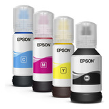 Pack X4 Botella De Tinta Para Impresora Epson T504 Original