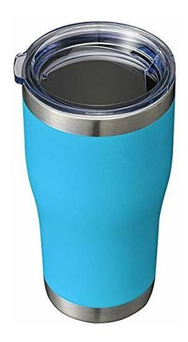 Termo Acero Inoxidable 20oz Skyblue, Resistente Y Portátil.