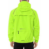 Chaqueta De Ciclismo Baleaf Para Hombre, Impermeable, Reflec