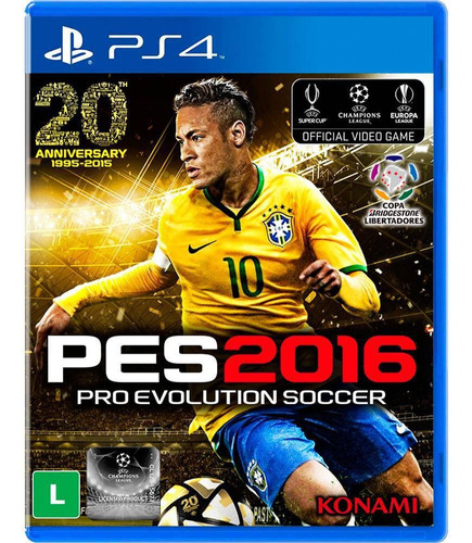 Pro Evolution Soccer 2016 Pes 16 Ps4 Mídia Física