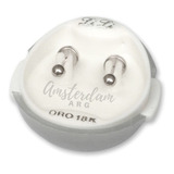 Aros Abridores Oro Blanco  Bolita Art 4002 3mm  Amsterdamarg