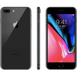 iPhone 8 Plus 64gb Preto Saúde Da Bateria 100% + Brindes 10x