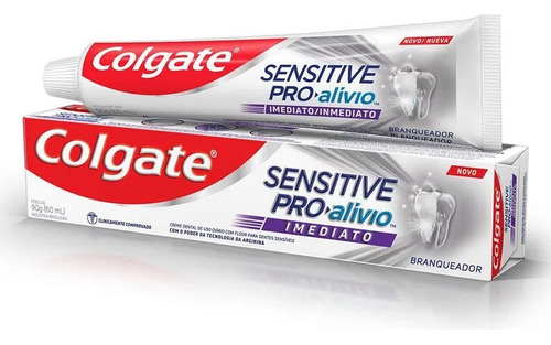 Pasta De Dentes Colgate Sensitive Pro-alívio Branqueador 90g