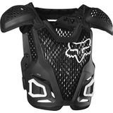 Peto Fox Roost Guard R3 Negro Hombrera Motocross Enduro Niño