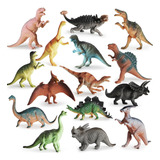 Juego De Dinosaurios De Juguete Boley ,15 Piezas