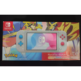 Nintendo Switch Lite Edición Pokemon Espada & Escudo