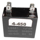 Capacitor Condensador Minisplit 4 Uf 450vac 