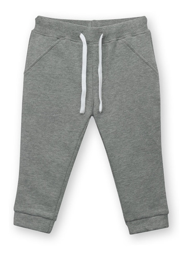 Pantalón Buzo De Niño Gris (06m A 4a)