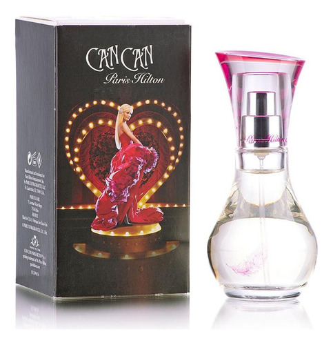 Perfume Paris Hilton Can Can Edp 30ml Mujer Volumen De La Unidad 30 Ml