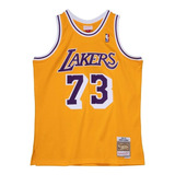 Mitchell And Ness Jersey La Lakers Dennis Rodman 98