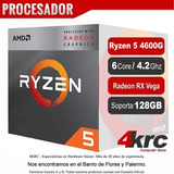 Microprocesador Pc Amd Ryzen 5 4600g 8mb 3.7ghz Socket Am4 