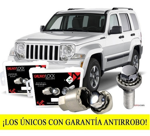 Birlos Seguridad Jeep Liberty 2003  M 1/2  -20 Unf