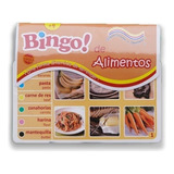*bingo De Alimentos 12 Tableros Niños Juegos Mesa Estimulant