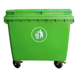 Contenedor Basura 660 Lts Verde